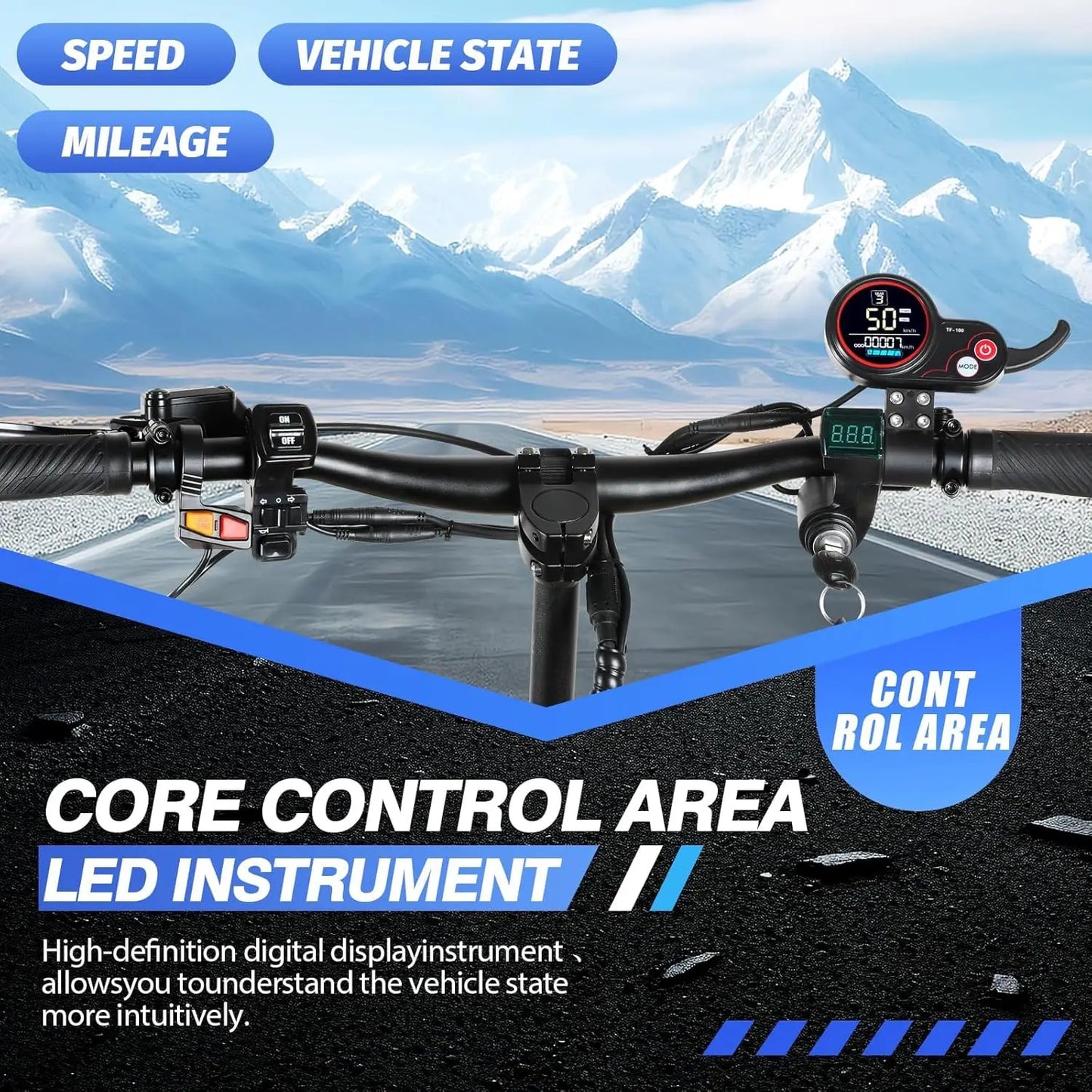 The YMJ-J30MAX - Foldable Long Range Electric Scooter