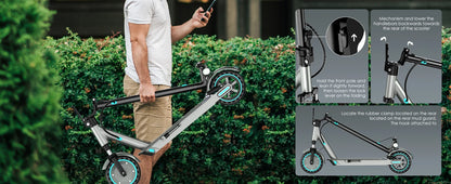 The OOKTEK D8 Max - Foldable Long Range Electric Scooter