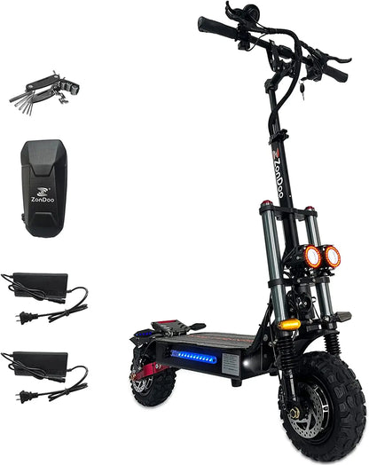 The ZOND ZO0 3 PLUS - Foldable Long Range Electric Scooter