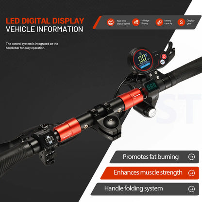 The JuHaoYong J11 - Foldable Long Range Electric Scooter