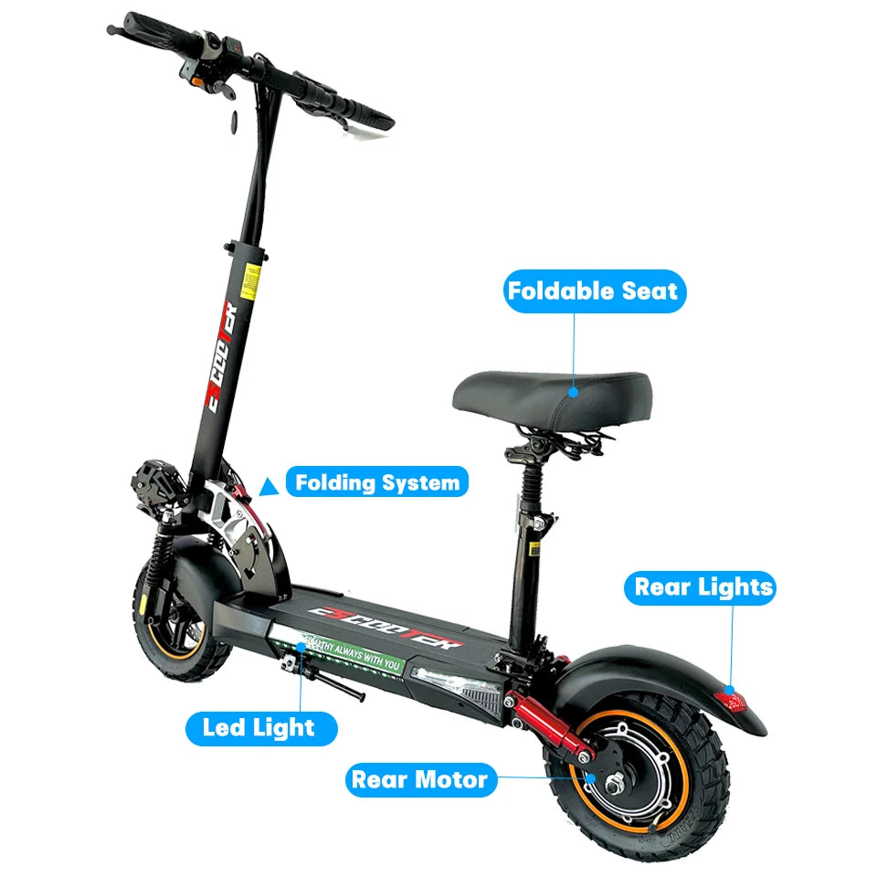 The L10 Pro - Foldable Long Range Electric Scooter
