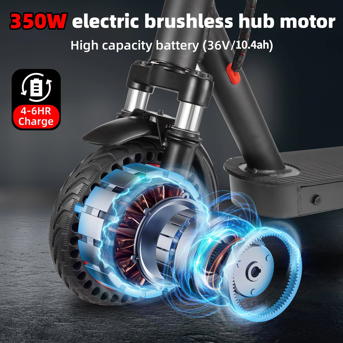 The 4Pro WQ - Foldable Long Range Electric Scooter
