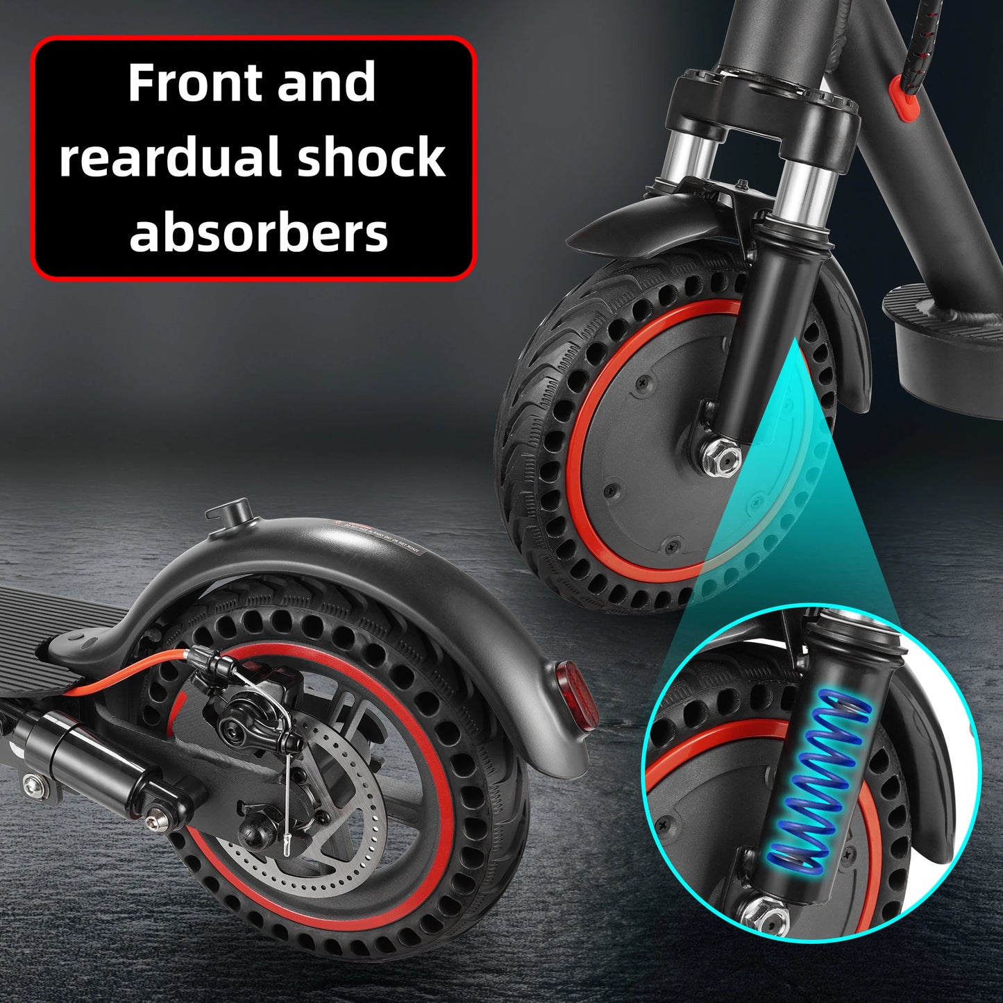 The 4Pro WQ - Foldable Long Range Electric Scooter