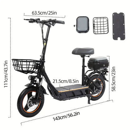 The H14 - Foldable Long Range Electric Scooter