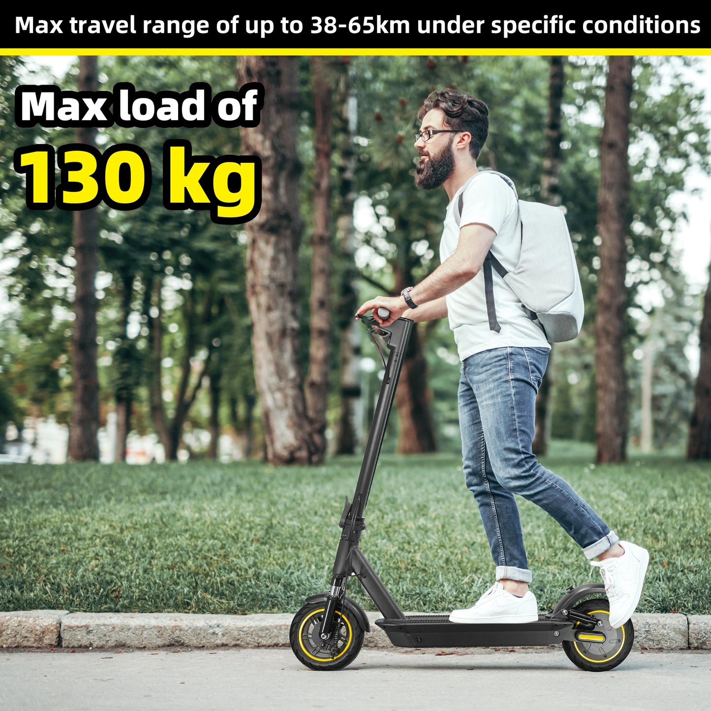 The 4MAX - Foldable Long Range Electric Scooter