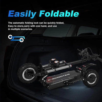 The YMJ-J30MAX - Foldable Long Range Electric Scooter