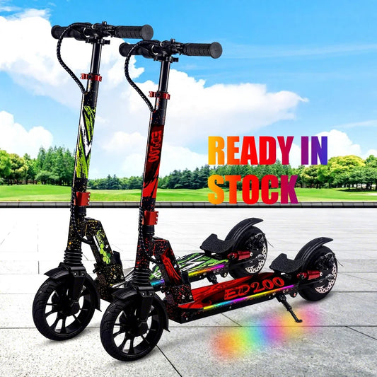The Anluoshen ED200 - Foldable Long Range Electric Scooter