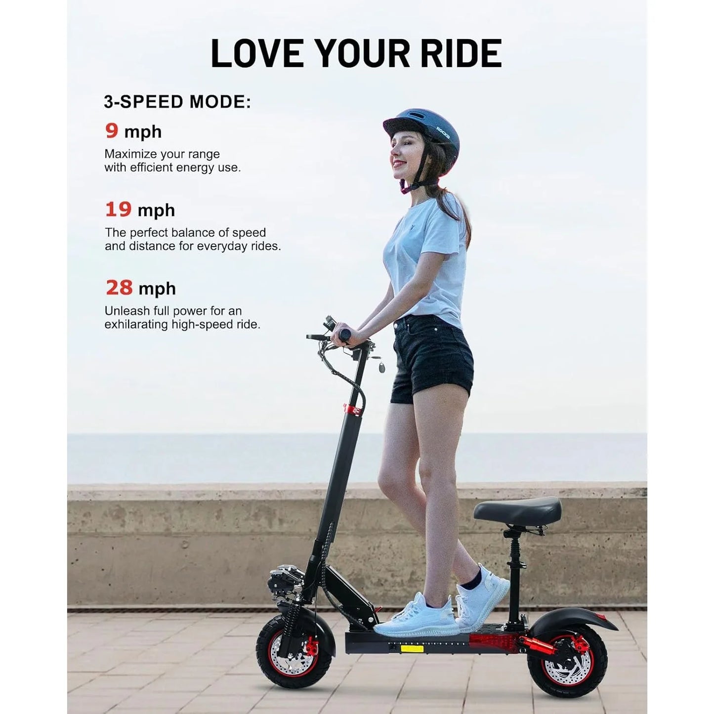 The YMJ-J01 - Foldable Long Range Electric Scooter