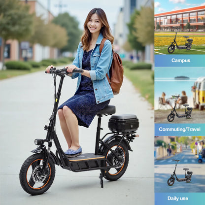 The H14 - Foldable Long Range Electric Scooter