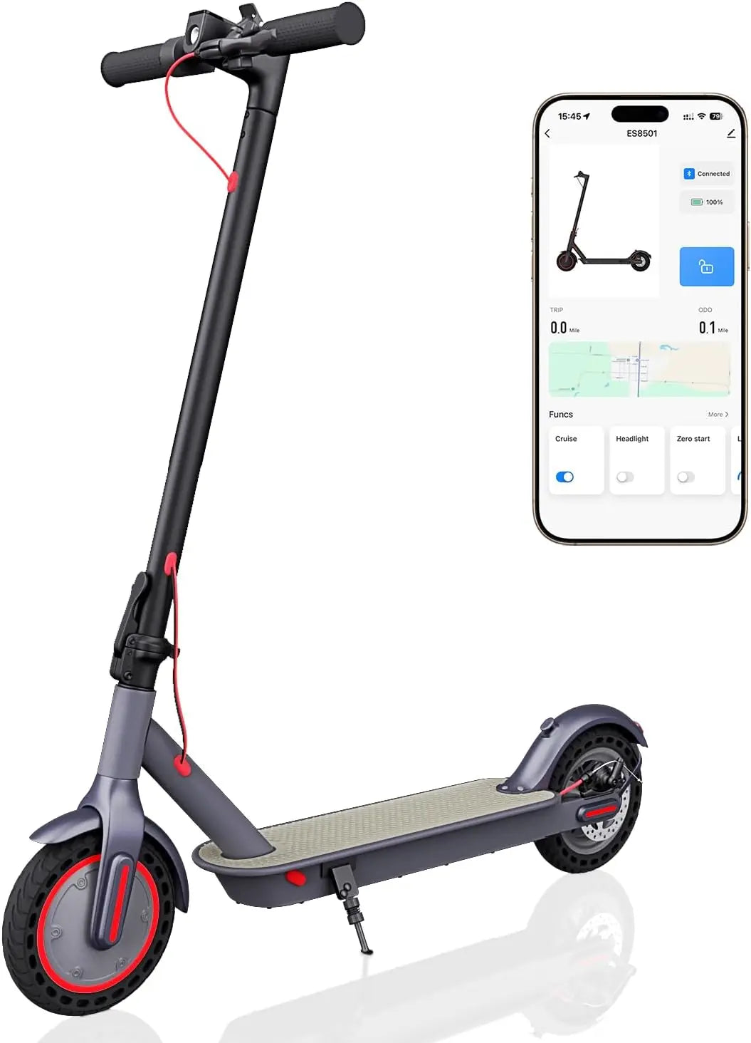 The Obx ES8501 - Foldable Long Range Electric Scooter