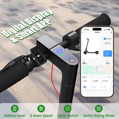 The Obx ES8501 - Foldable Long Range Electric Scooter