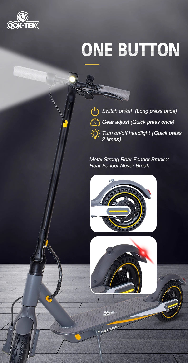 The V8 - Foldable Long Range Electric Scooter