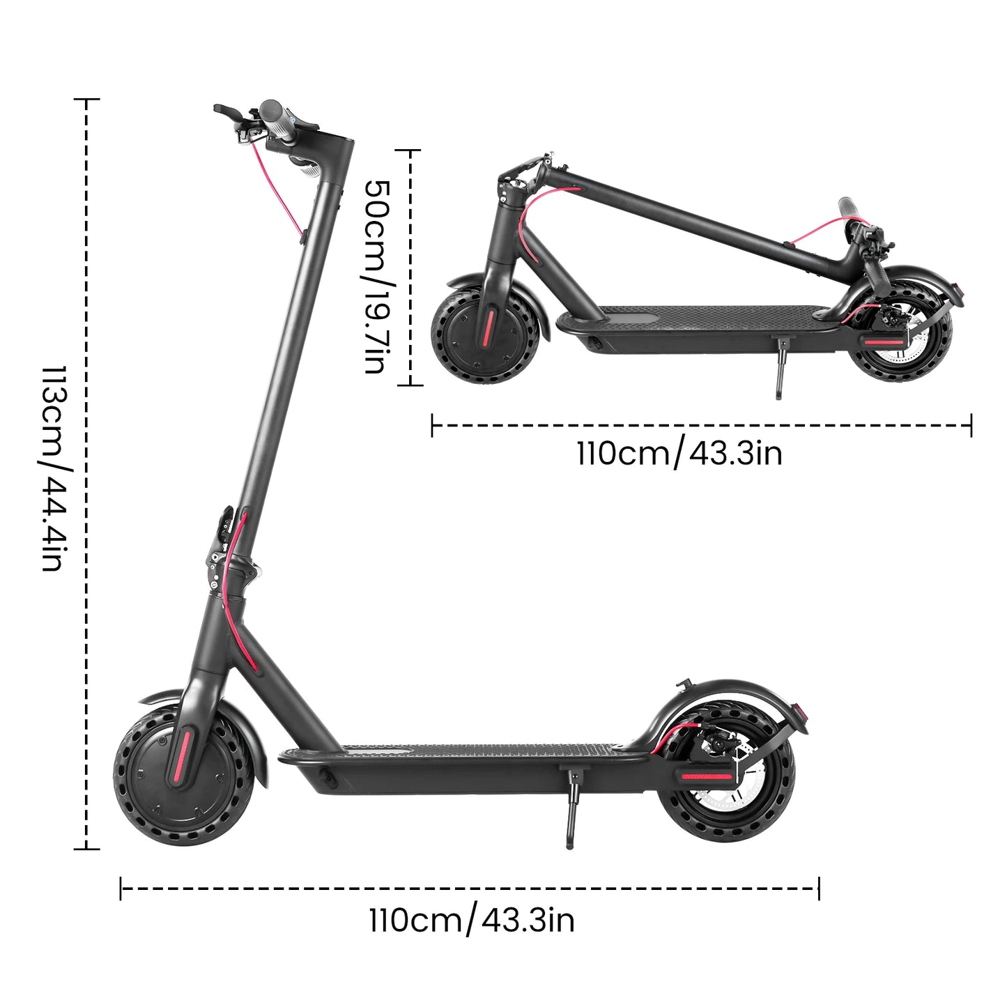 The Ailife A8 - Foldable Long Range Electric Scooter