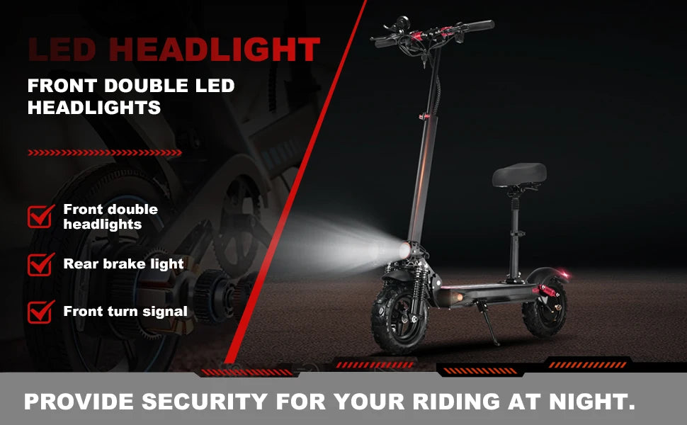 The JuHaoYong J11PRO - Foldable Long Range Electric Scooter