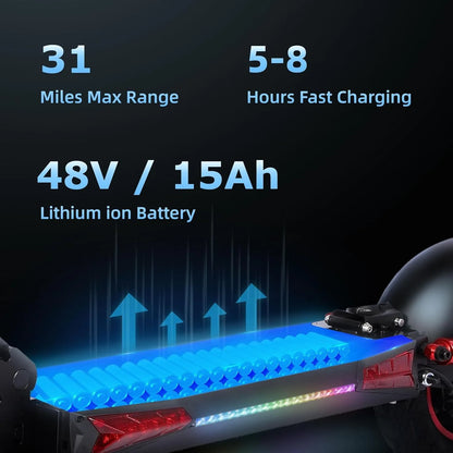The YMJ-J01 - Foldable Long Range Electric Scooter