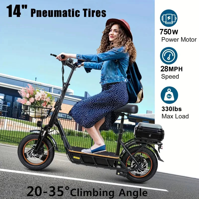 The H14 - Foldable Long Range Electric Scooter