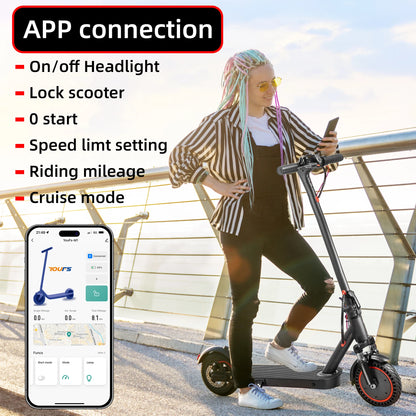 The 4Pro WQ - Foldable Long Range Electric Scooter