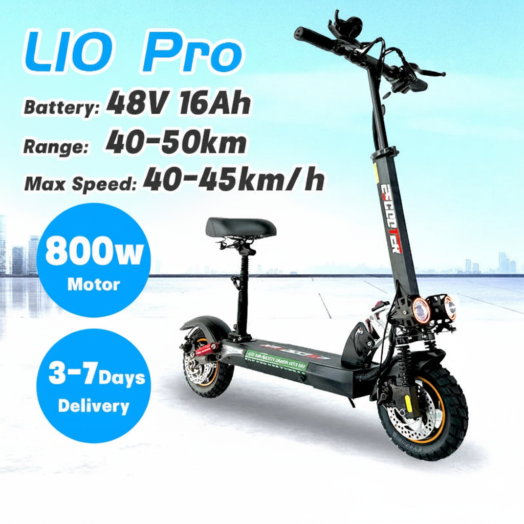 The L10 Pro - Foldable Long Range Electric Scooter