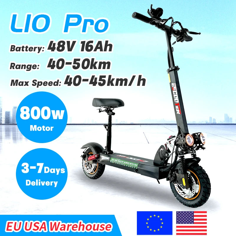 The L10 Pro - Foldable Long Range Electric Scooter