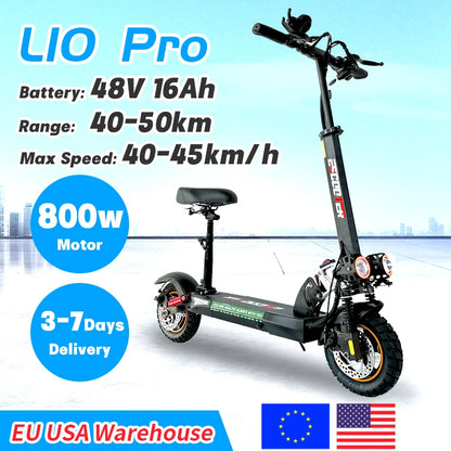 The L10 Pro - Foldable Long Range Electric Scooter