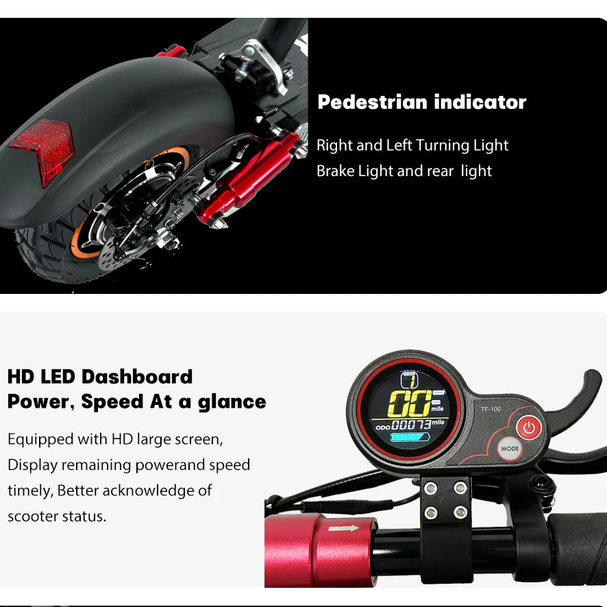 The L10 Pro - Foldable Long Range Electric Scooter