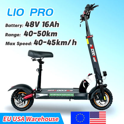 The L10 Pro - Foldable Long Range Electric Scooter